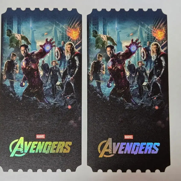 [BUNJANG] Marvel Original Ticket Avengers Infinity War Endgame / 마블 비공굿 오리지널 티켓 오티 어벤져스 인피니티워 엔드게임