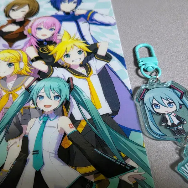 [BUNJANG] Hatsune Miku Vocaloid Pop-up Store Keyring, POB / 프로세카 하츠네 미쿠 팝업스토어 키링, 보컬로이드 특전