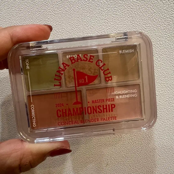 [BUNJANG] Luna Conceal Blender Palette 01 Clear Cover / 루나 컨실 블렌더 팔레트 01 클리어 커버