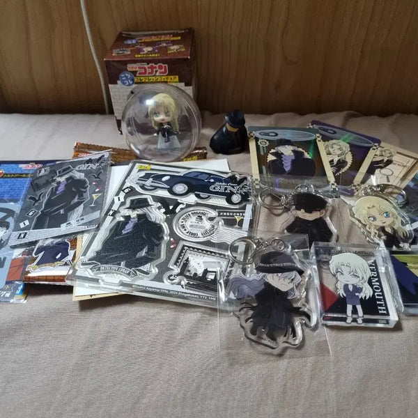 [BUNJANG] Detective Conan Black Organization Goods Set / 명탐정 코난 검은 조직 굿즈 세트 일괄 판매 ( 베르무트 진 등)