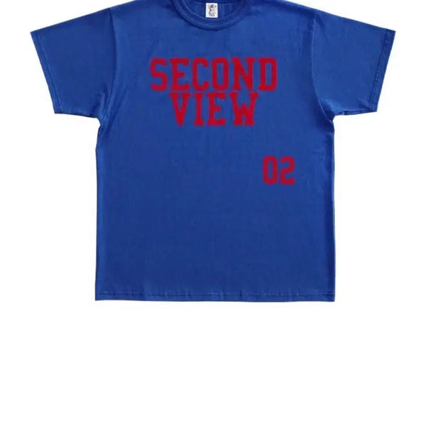 [BUNJANG] Collect Piece Second View T-Shirt Blue / (L, 새상품) 컬렉트피시스 SECOND VIEW 티셔츠 블루