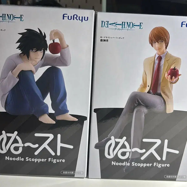 [BUNJANG] FURYU Death Note Noodle Stopper Figure L / Light Yagami Figure / 후류 데스노트 누들 스토퍼 피규어 L/야가미 라이토 피규어