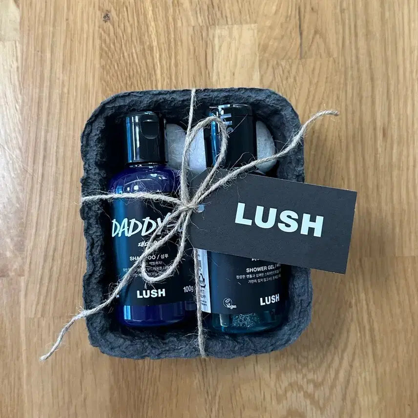 [BUNJANG] LUSH Daddy-O Shampoo & Dirty Springwash Shower Gel Set / 러쉬 대디오 샴푸 + 더티 스프링워시 샤워젤