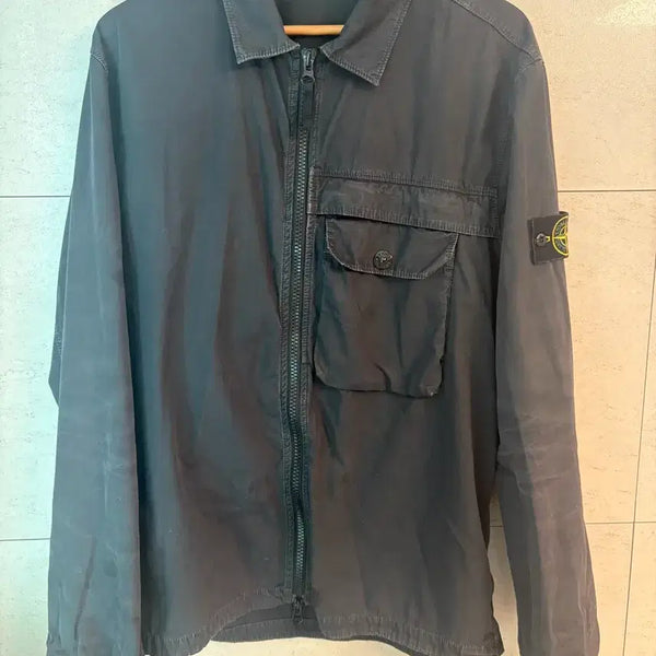 [BUNJANG] Stone Island Old Effect Overshirt XL / [XL] 스톤아일랜드 올드이펙트 오버셔츠