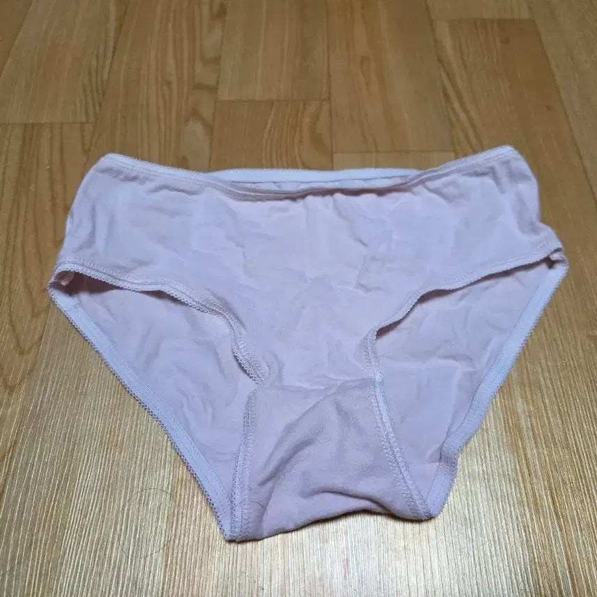 [BUNJANG] Women's Used Pink Cotton Panties (Size S-M) / 여자 핑크 면 팬티 여성 중고 속옷 08073