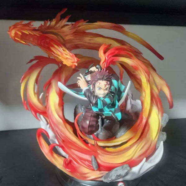 [BUNJANG] Magic Cube Demon Slayer Tanjiro Resin Figure / 매직큐브 귀멸의칼날 레진 탄지로 판매합니다