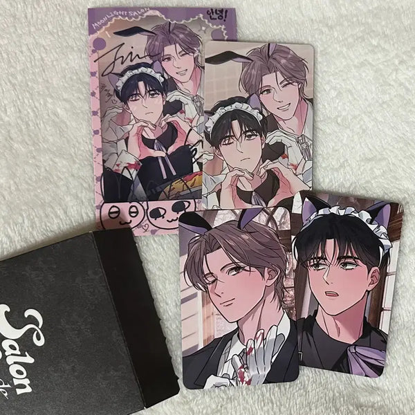 [BUNJANG] Lebom Salon de Bon Bamboo Deco Photopack Bundle Set / 레봄 살롱드르봉 밤은 부드러워라 밤부 데코 포토팩 컬포 일괄