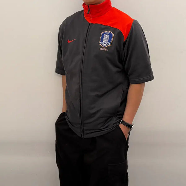 [BUNJANG] Nike National Team Short Sleeve Track Jacket Jersey XL / 나이키 국대 반팔 트랙탑 져지