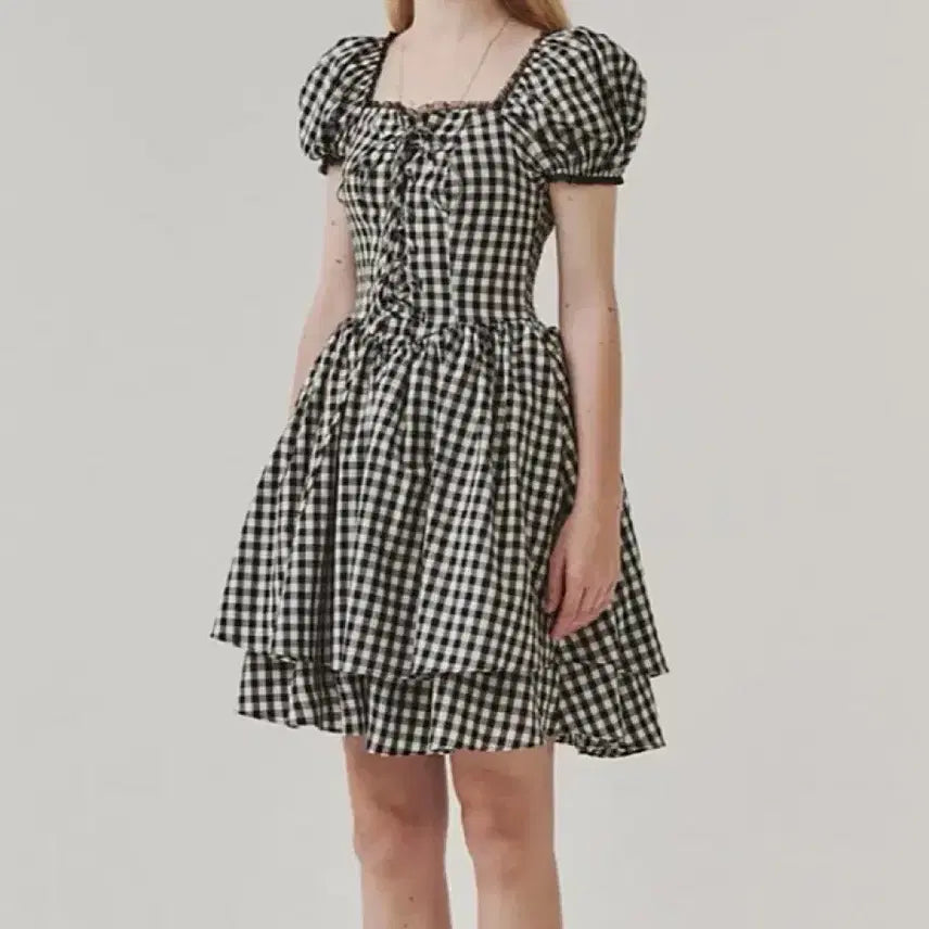 [BUNJANG] Fleta Checkered Dress / 플레따 41번 체크 드레스