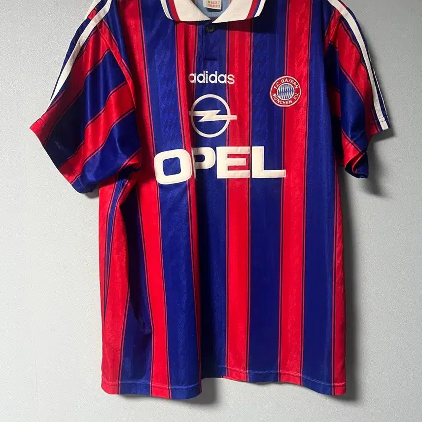 [BUNJANG] Bayern Munich 1995-1997 Home Jersey - Men's L / [정품] 95-97 바이에른 뮌헨 홈 노마킹 반팔 해외 L