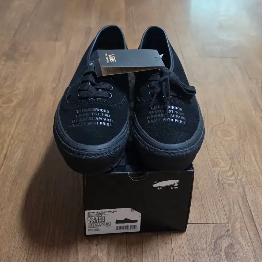[BUNJANG] Vans x Neighborhood OTW Authentic 44 Black / [270]반스 x 네이버후드 OTW 어센틱 44 블랙 블랙