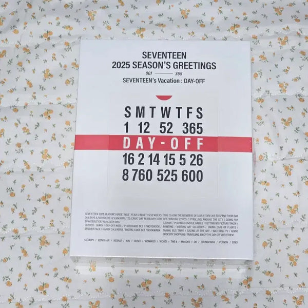 [BUNJANG] SEVENTEEN 2025 Season's Greetings Sealed / 세븐틴 2025시즌그리팅  미개봉 판매합니다