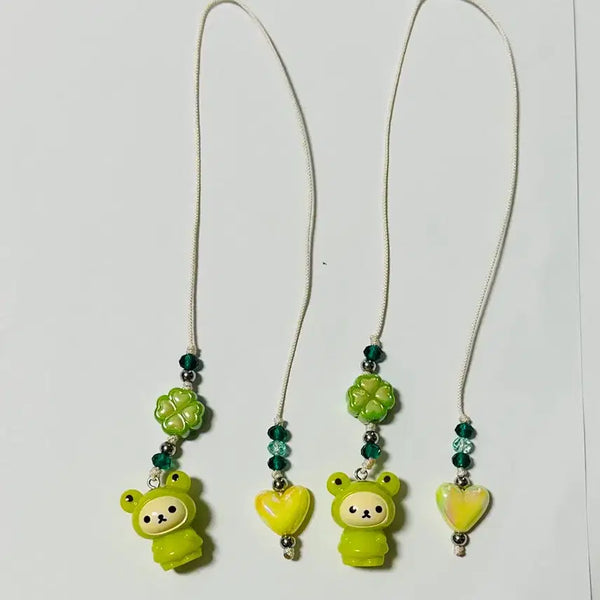 [BUNJANG] Rilakkuma Frog Bookmark / 개굴 리락쿠마 끈책갈피
