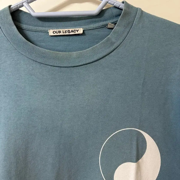[BUNJANG] Our Legacy Workshop T-Shirt Light Blue / 아워레가시 워크숍 티셔츠 50(105)