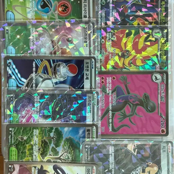 [BUNJANG] Pokemon Cards SR 14 Types Bundle Set / 포켓몬카드 sr 14종 일괄판매