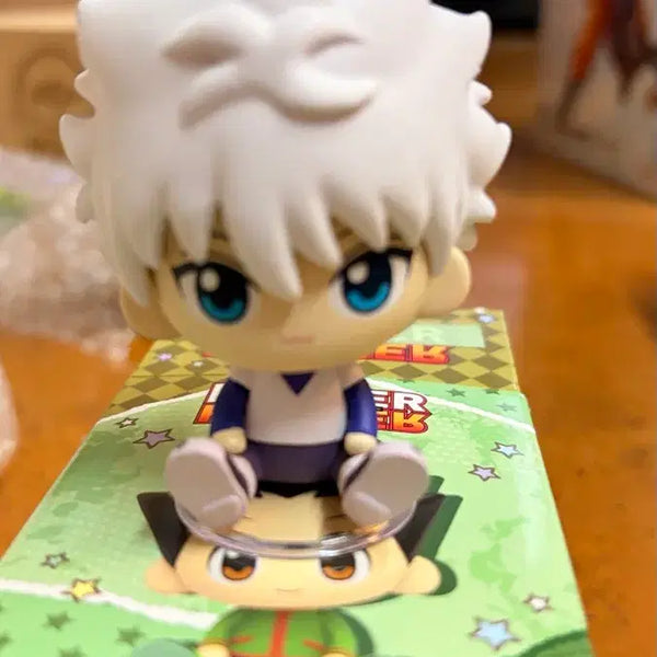 [BUNJANG] Hunter x Hunter Killua Sitting Plush Doll / 키르아 신상 누이 앉은 피규어