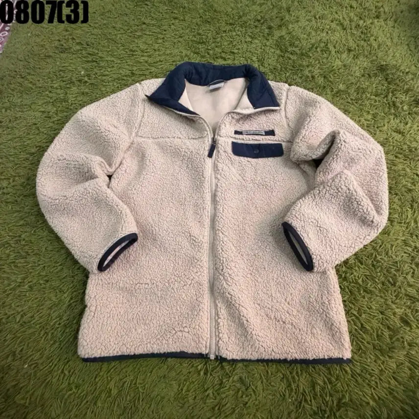 [BUNJANG] Columbia Fleece Jacket Beige S / 콜롬비아 플리스 자켓 베이지색 s 8/7
