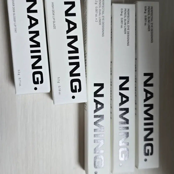 [BUNJANG] NAMING. Perfect Tail Eye Slim Liner & Hi Dew Lip Glaze & Over Dew Glossy Lip Tint Bundle / 네이밍 펜슬라이너 립글레이즈 립 틴트