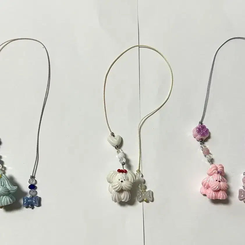 [BUNJANG] Handmade Dog Tassel Bookmark / 핸드메이드 강아지 끈책갈피