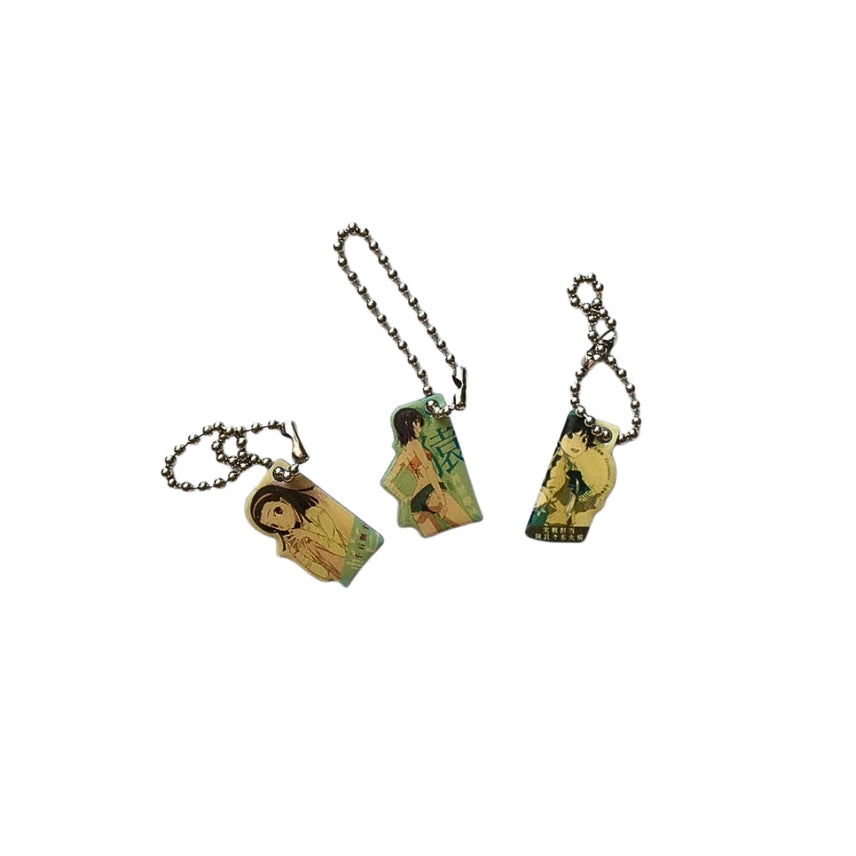 [BUNJANG] Bakemonogatari Nadeko Metal Keyring / 가짜 이야기 모노가타리 메탈 키링