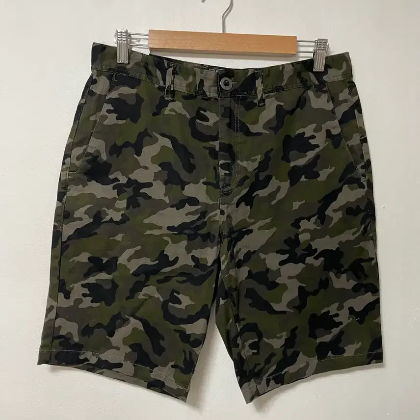 [BUNJANG] WEST49 Spandex Camo Military Shorts / 30 WEST49 스판 카모 밀리터리 반바지 정품