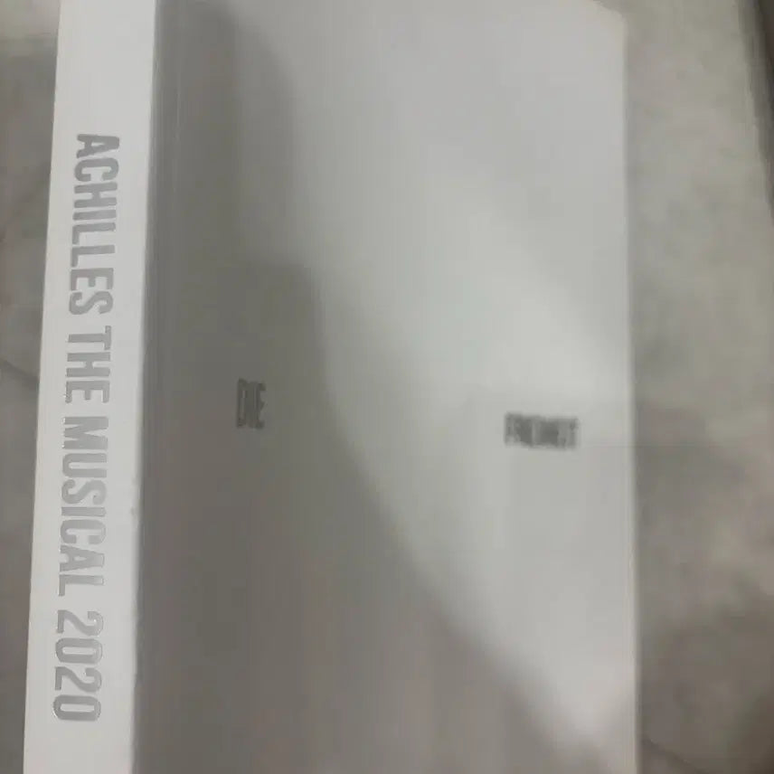 [BUNJANG] Musical Achilles Premiere Program Book / 뮤지컬 아킬레스 초연 프로그램북