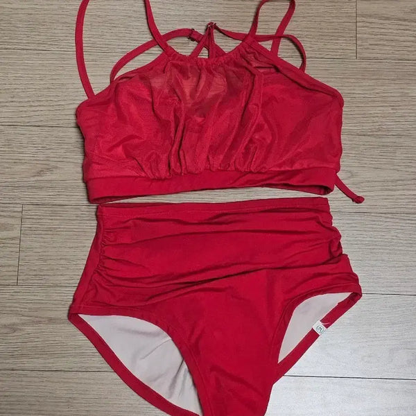 [BUNJANG] Vymade Ballerina Red Polewear Set - Size S / 비메이드 폴웨어 발레리나 레드 S