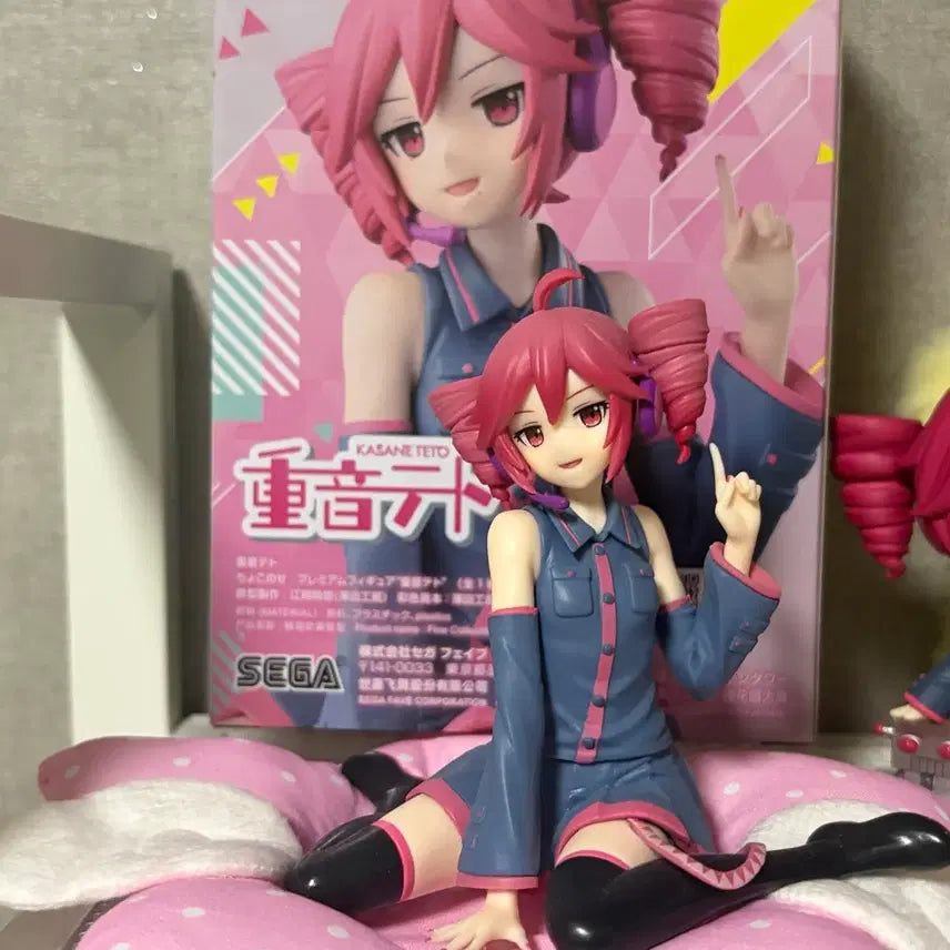 [BUNJANG] Vocaloid Kasane Teto Chokonose Figure / 보컬로이드 카사네 테토 쵸코노세 피규어 양도