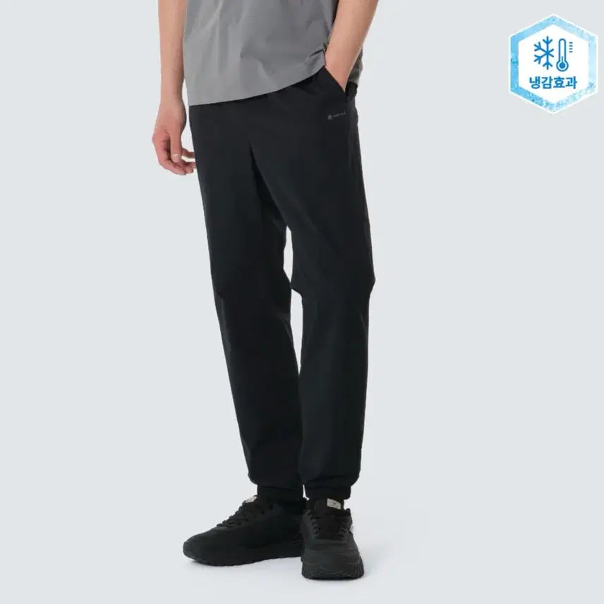 [BUNJANG] Snow Peak Aqua X Cooling Jogger Pants Black (Size 95) / 스노우피크 아쿠아엑스 냉감 조거팬츠