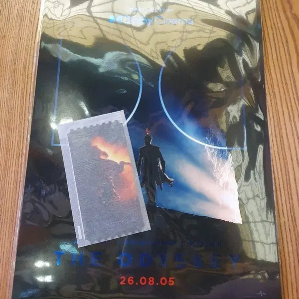 [BUNJANG] Odyssey Dolby Poster & Original Ticket Bundle / 오디세이 돌비 포스터 오리지널티켓 오티