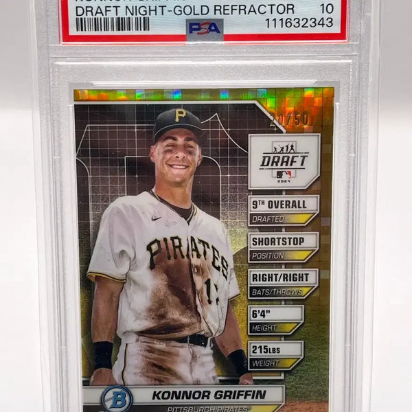 [BUNJANG] 2024 Bowman Corbin Carroll Gold / [psa10/50] 2024 Bowman 코너 그리핀 골드