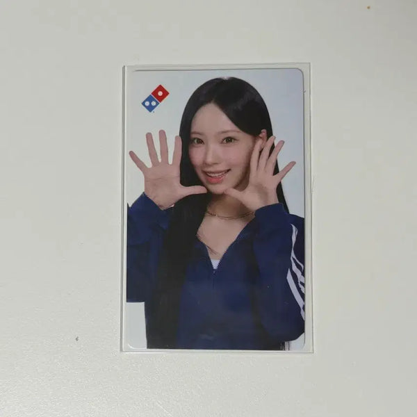[BUNJANG] Rizenne Wendy Domino Pizza Photocard / 리센느 원이 도미노피자 포카 포토카드