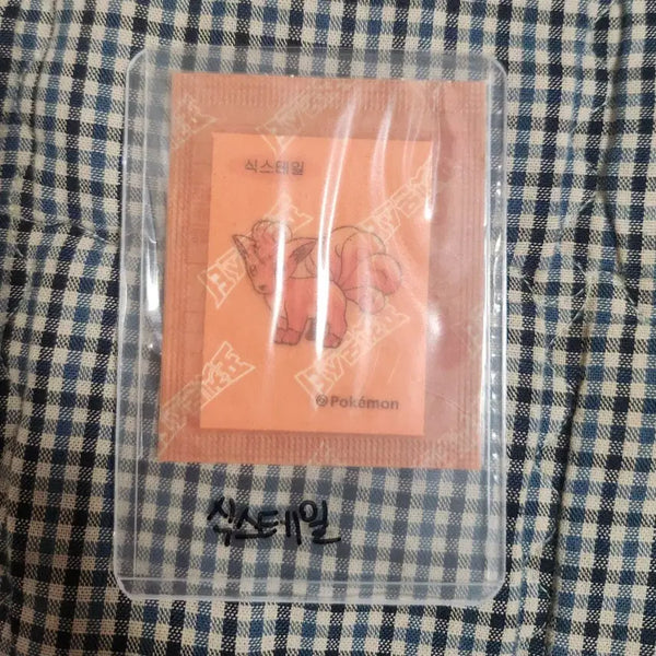 [BUNJANG] Pokemon 30th Anniversary Vulpix Sealed Ppikku Sticker / 포켓몬 30주년 식스테일 미개봉 띠부씰 팝니다.