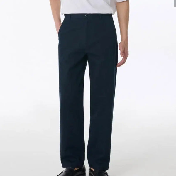 [BUNJANG] Musinsa Standard Cotton Herringbone Tapered Pants Navy / 무신사 스탠다드 코튼 헤링본 테이퍼드 팬츠 네이비 33 팔아요
