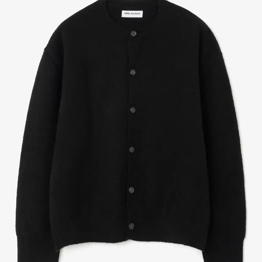 [BUNJANG] Milo Archive Crop Move Cardigan Black M / 밀로아카이브 크롭 무브 가디건 블랙 M