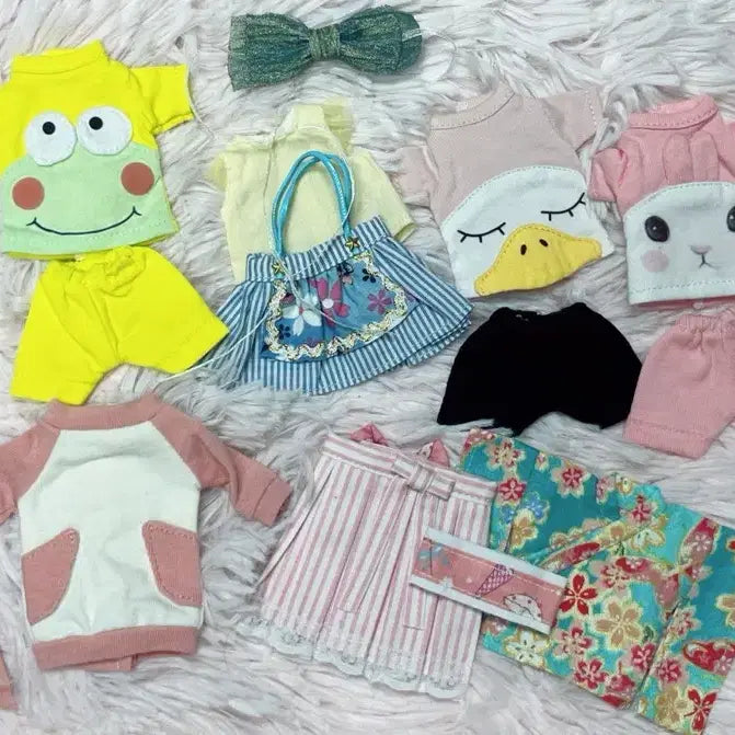 [BUNJANG] 16cm Doll Clothes Bundle Set / 구체관절인형 포켓 16cm 옷 일괄
