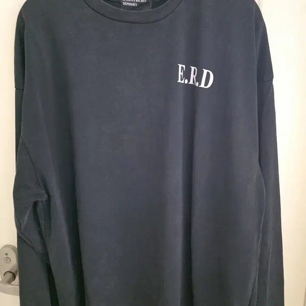[BUNJANG] E.R.D Vintage Printing Sweatshirt / E.R.D 빈티지 트린팅 맨투맨(새상품)