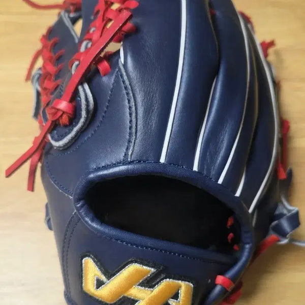 [BUNJANG] HataKema Outfield Glove Left Hand Throw Navy/Red / 하타케야마 외야글러브 좌투 네이비/레드