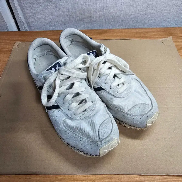 [BUNJANG] Adidas Marathon 85 Sneakers Grey / 아디다스 마라톤 85 스니커즈 그레이