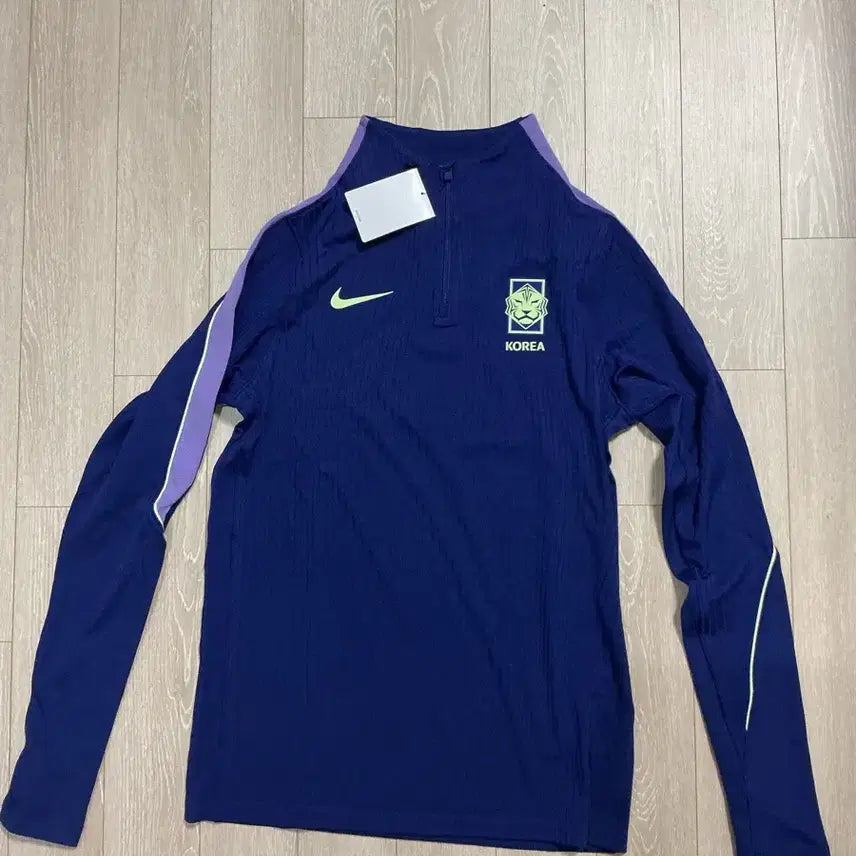 [BUNJANG] Korea National Football Team Training Half-Zip M / 축구 국가대표 반집업입니다
