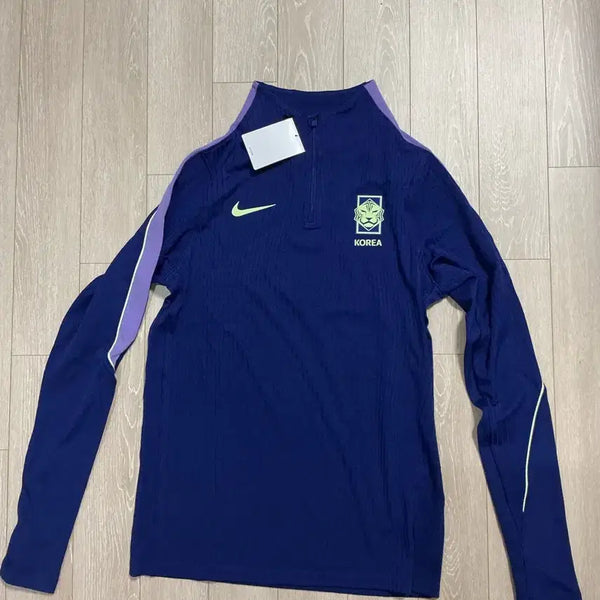 [BUNJANG] Korea National Football Team Training Half-Zip M / 축구 국가대표 반집업입니다