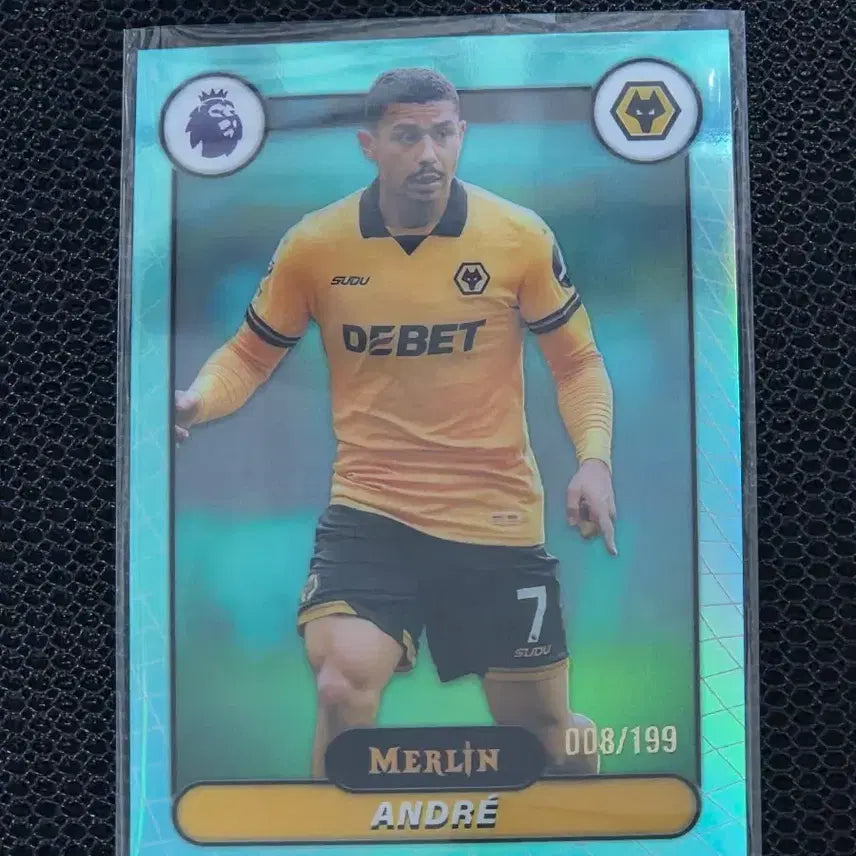 [BUNJANG] Tops Merlin Soccer Andre Limited Edition Card #008/199 / 탑스 멀린 축구 안드레 199한정 카드 판매