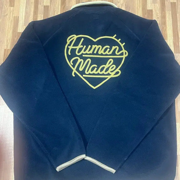 [BUNJANG] Human Made Fleece Half-Zip XL / 휴먼메이드 후리스 반집업 xl
