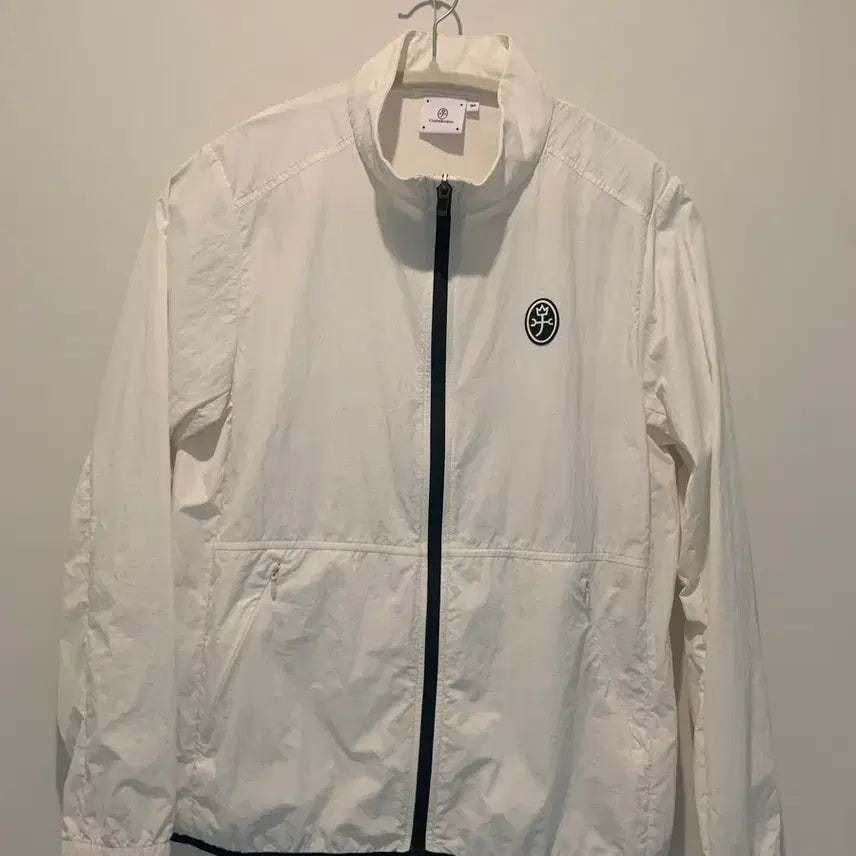 [BUNJANG] CASTELBAJAC White Windbreaker Jacket Size 90 / 까스텔바작 화이트 바람막이 자켓 90