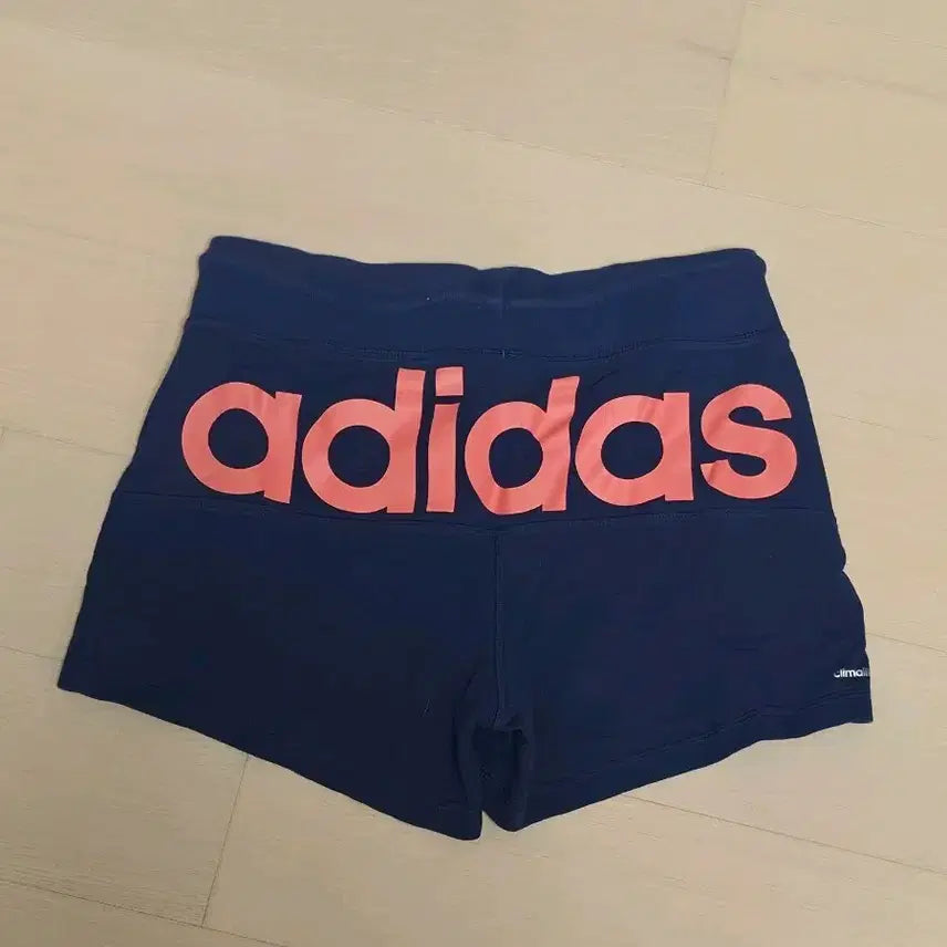 [BUNJANG] Adidas Navy Pink Logo Short Pants / 아디다스 숏팬츠 네이비 핑크 로고