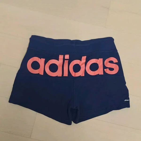 [BUNJANG] Adidas Navy Pink Logo Short Pants / 아디다스 숏팬츠 네이비 핑크 로고