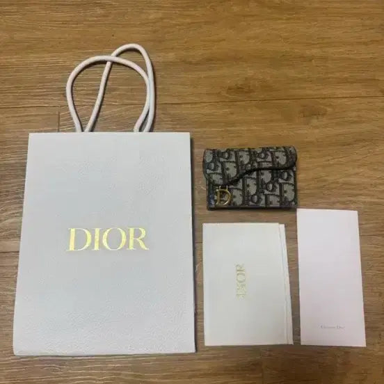 [BUNJANG] Dior Oblique Saddle Card Holder / 디올 오블리크 새들지갑
