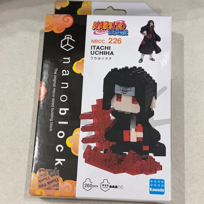 [BUNJANG] Naruto Nanoblock Uchiha Itachi / 나루토 나노블럭 우치하 이타치