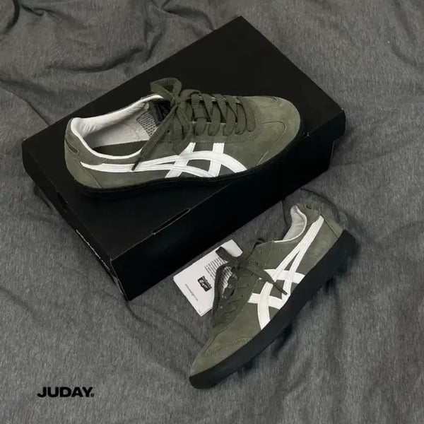 [BUNJANG] Onitsuka Tiger Tokuten Khaki Sneakers / 오니츠카타이거 토쿠텐 카키