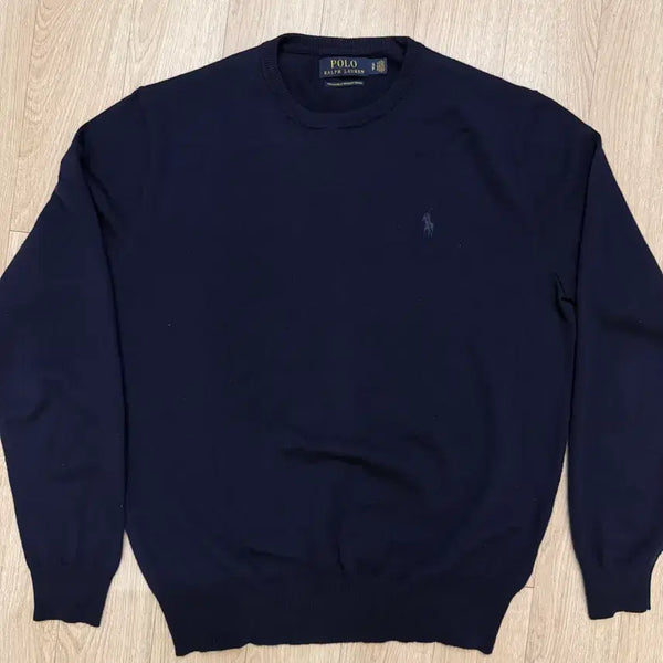 [BUNJANG] Polo Ralph Lauren Navy Knit Sweater S / 폴로 랄프로렌 네이비 니트 s